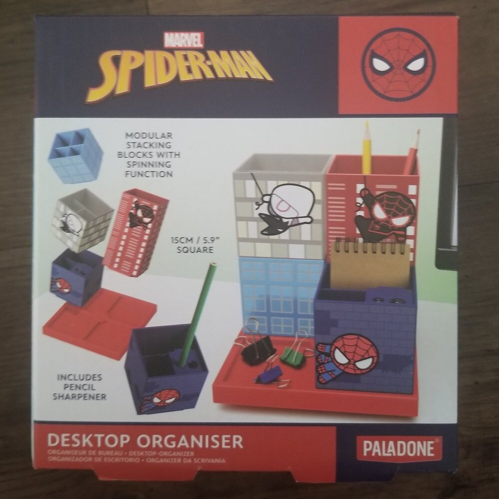 Marvel Spider-man Desktop Organizer (5 pieces)